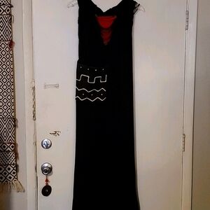 Wassa Boutique Long Black Dess
